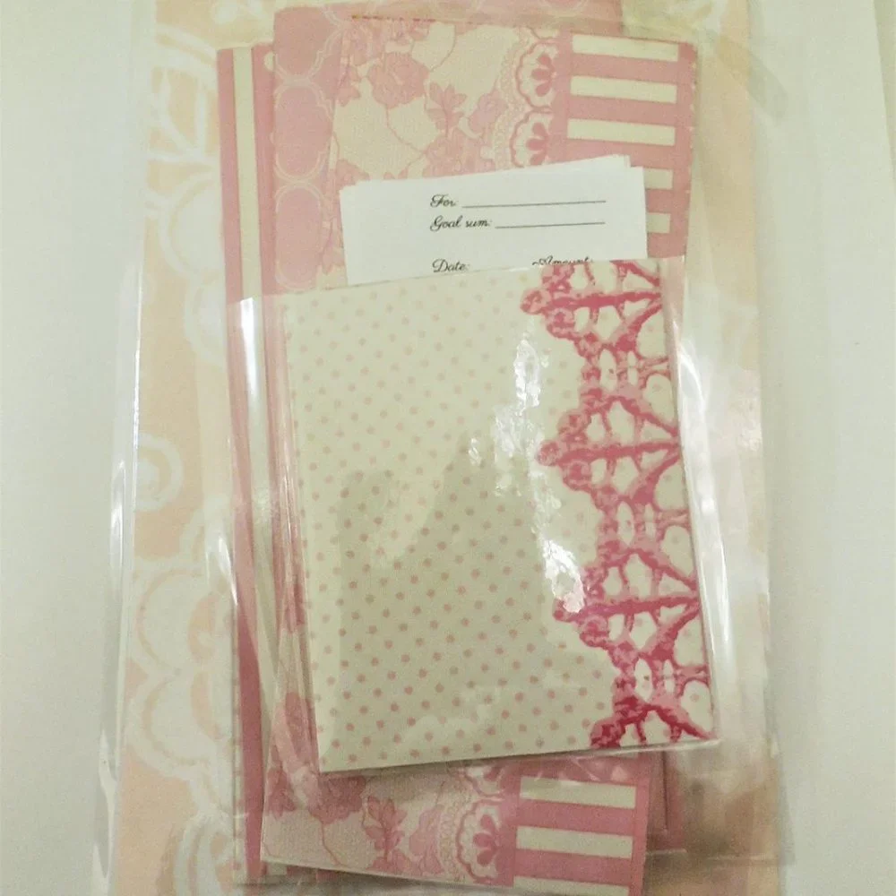 5 Cash Envelopes Laminated Set for budgeting and saving money